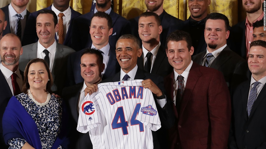 Months after meeting Obama, Cubs visit Trump - CNNPolitics