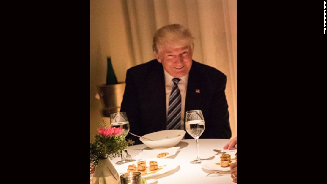 Heres Donald Trumps Inaugural Lunch Menu Cnnpolitics