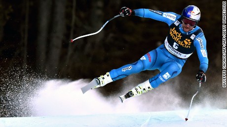 Svindal was second in December&#39;s downhill race at Val Gardena.