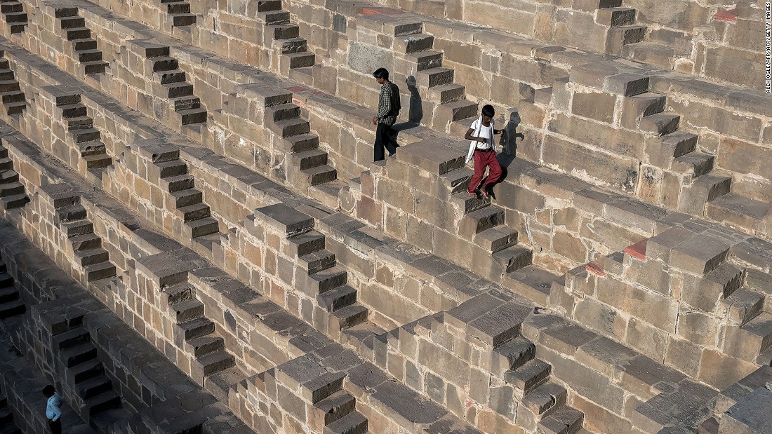 &lt;strong&gt;Chand Baori, Abhaneri, Rajasthan: &lt;/strong&gt;With 3,500 steps in perfect geometric design, Chand Baori is one of the most beautiful stepwells in India. The 1,200-year-old site is open to local residents for a few hours every day.