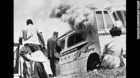 Freedom Rides challenge segregation in Deep South