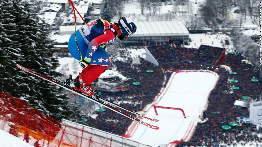 The Kitzbuhel downhill, which takes place on the Hahnenkamm mountain in Austria, is the one race they all want to win.
