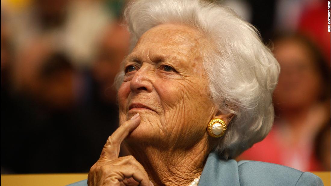 The former first lady attends the Republican National Convention on September 2, 2008.