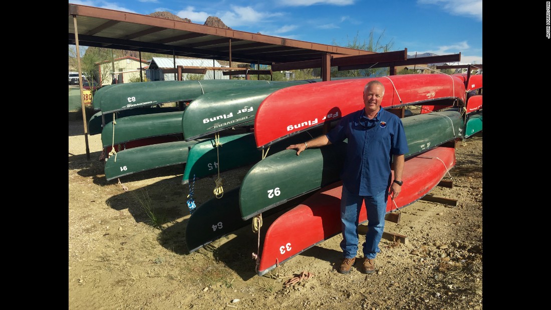 Greg Henington, owner of Far Flung Outdoor Center in Terlingua, Texas, says he doesn&#39;t believe a wall is necessary. &quot;The wall is not going to make a difference one way or another. It&#39;s just going to cost a ton of money and look dumb.&quot; 