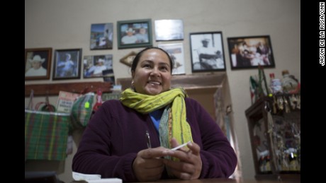 Lilia Falcon runs Jose Falcon&#39;s restaurant in Boquillas, Mexico,  across the Rio Grande from Big Bend National Park in Texas.