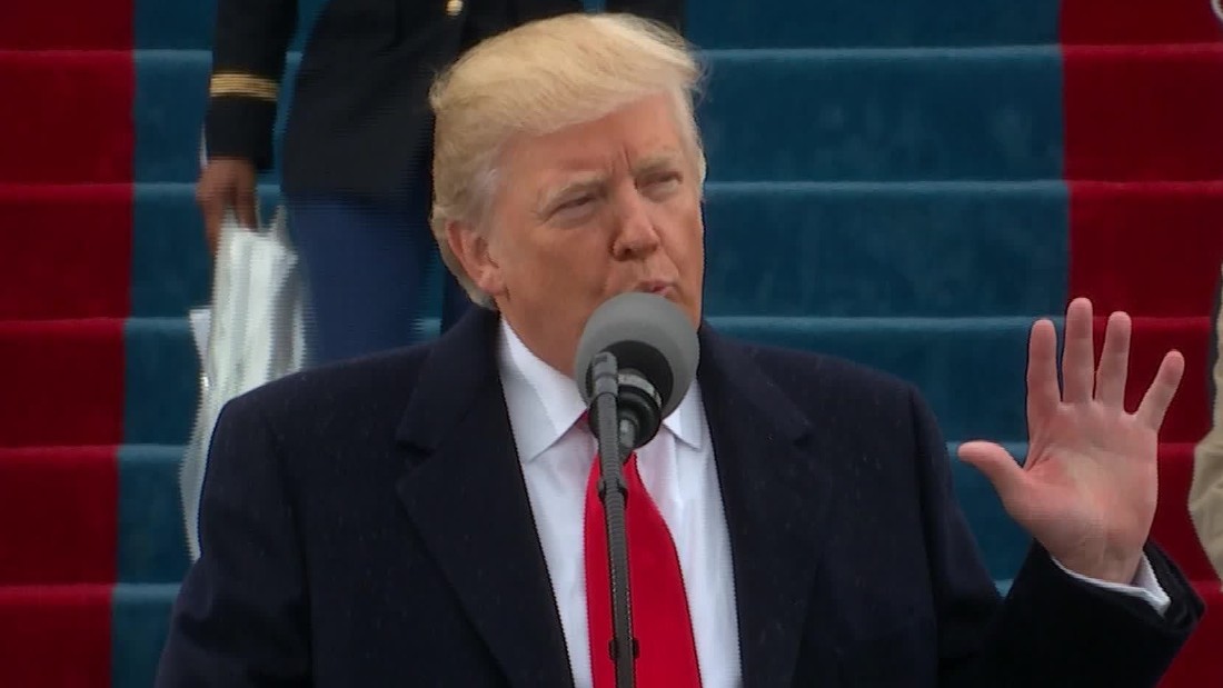 Donald Trumps Entire Inaugural Address Cnn Video 8483