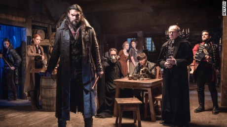 Jason Momoa and the cast of Netflix&#39;s &#39;Frontier&#39;