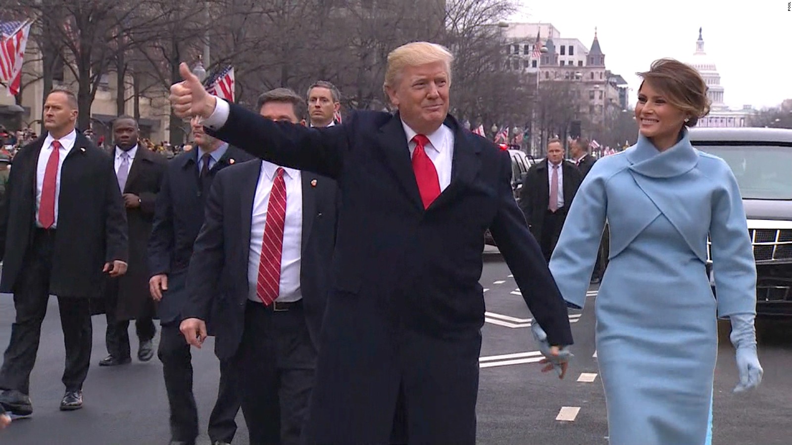 The Obamas Greet The Trumps At White House - CNN Video