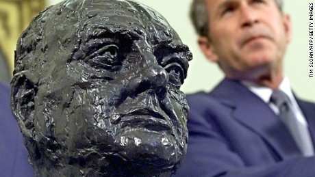 The case of the White House bust of Winston Churchill