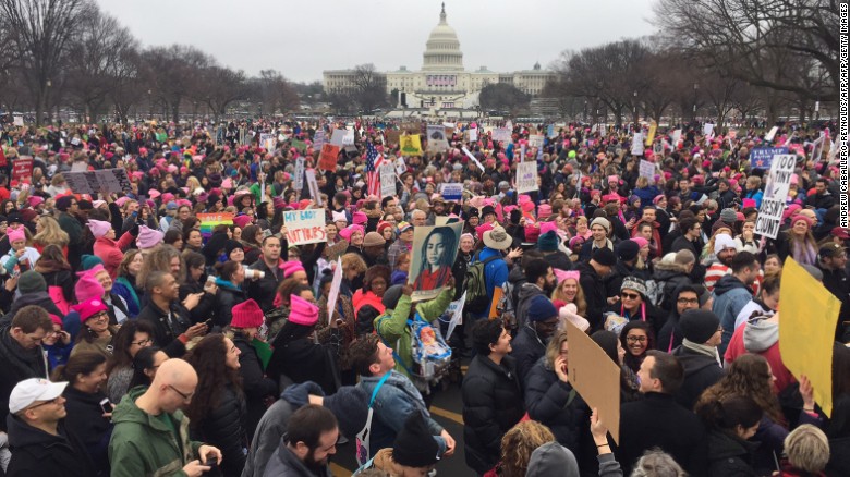 Looking back on the 2017 Women's March 