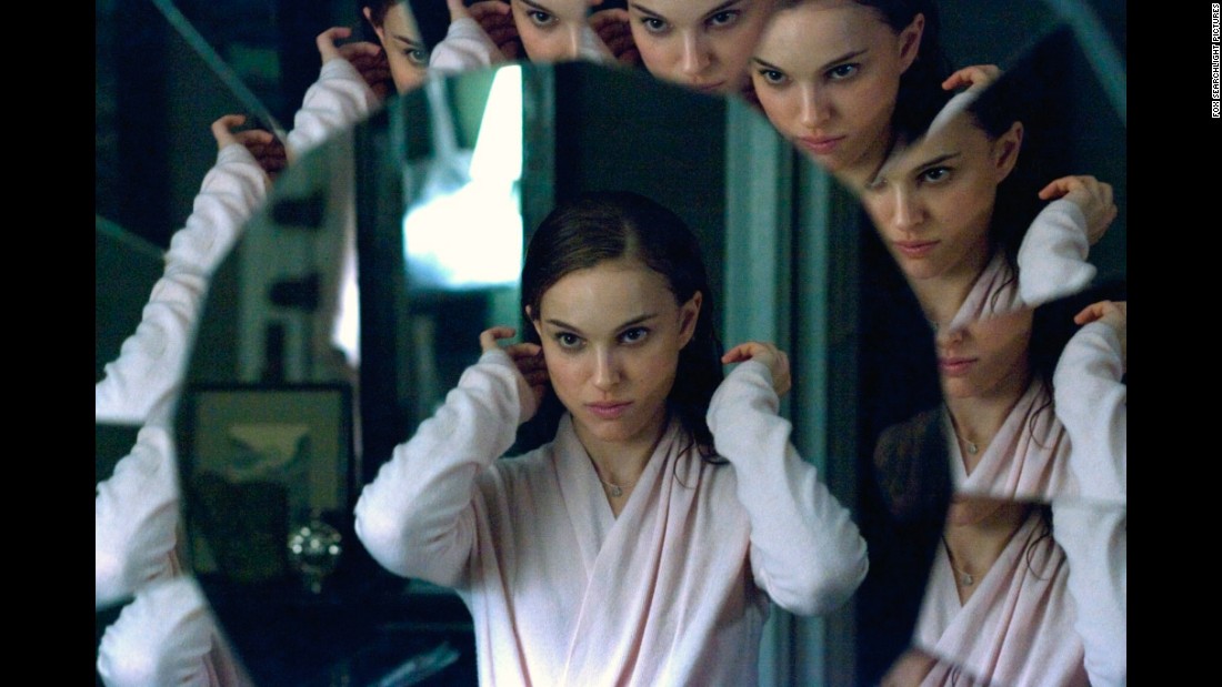 &quot;Black Swan&quot; features imagined scenes between Natalie Portman, who plays a ballerina, and a fellow dancer played by Mila Kunis. However, Portman&#39;s character also exhibits signs of a psychotic disorder, which is separate from dissociative identity disorder.