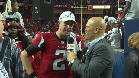 Atlanta Falcons talk Super Bowl