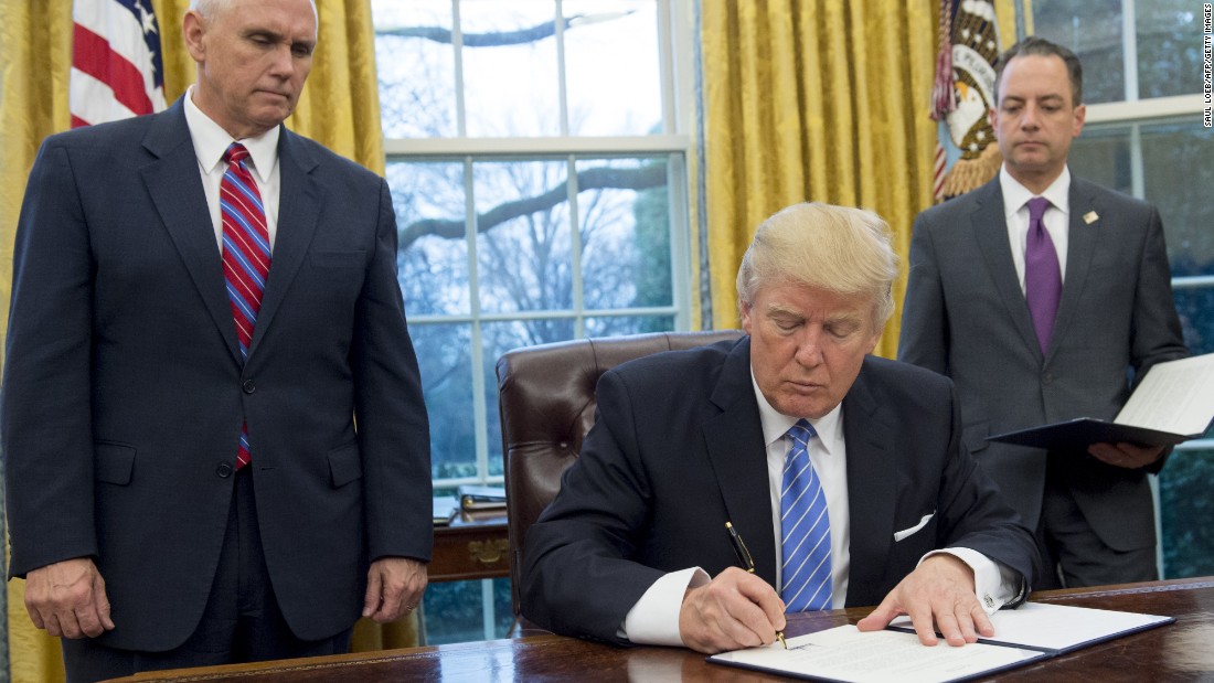 Trump Advances Keystone Pipeline Dapl With Executive Actions Cnnpolitics 