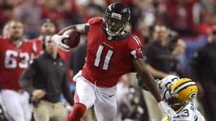  Julio Jones Atlanta Falcons #11 Red Youth Home Player