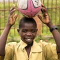 rwanda rugby ball on hand