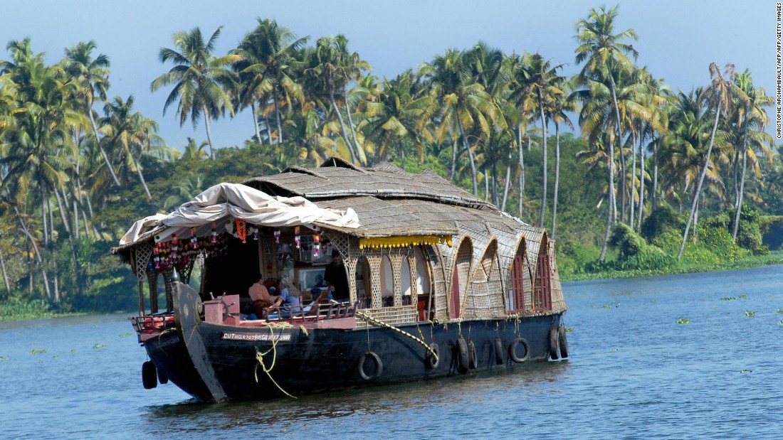 &lt;strong&gt;Kerala backwaters, Kerala:&lt;/strong&gt; The Kerala backwaters are made up of lakes, canals and rivers that stretch down the coast. Traditional houseboats are a great way to take in the local way of life. &lt;a href=&quot;http://edition.cnn.com/2014/06/17/travel/kerala-backwaters-india/&quot;&gt;READ: How to experience the beautiful backwaters of Kerala, India&lt;/a&gt;&lt;br /&gt;