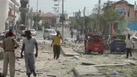 Deadly truck bomb explodes near hotel