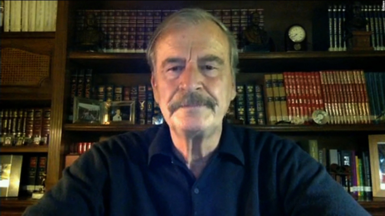 Vicente Fox Wall Is Stupid Waste Of Money Cnn Video