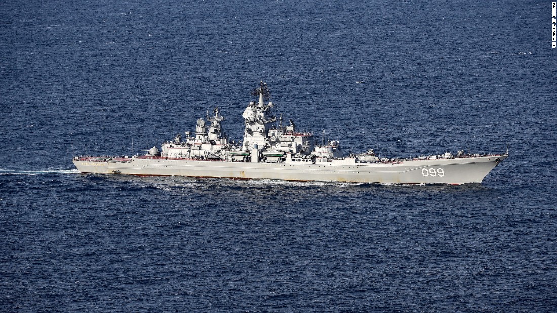 Pentagon questions presence of Russian warships off Syrian coast