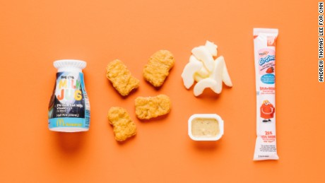Mcdonalds Happy Meal Nutrition Chart