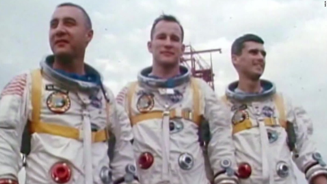 Apollo 1 Crew Remembered For Sacrifices Cnn Video