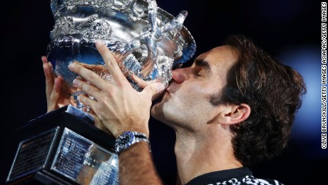 Federer: Really strange to sit here as champ
