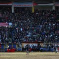 aleppo football crowd watches