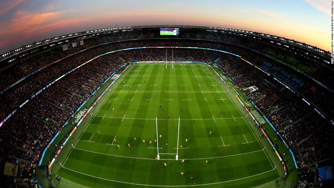 The world&#39;s largest dedicated rugby venue has a capacity of 82,000 -- which helped the 2015 Six Nations record the highest average attendance of any sporting event on the planet, &lt;a href=&quot;http://www.rbs6nations.com/en/news/30586.php#I8TP6H2h4wrBgvTU.97&quot; target=&quot;_blank&quot;&gt;according to a recent study&lt;/a&gt;. The London ground hosted the 2015 World Cup final between New Zealand and Australia (pictured).