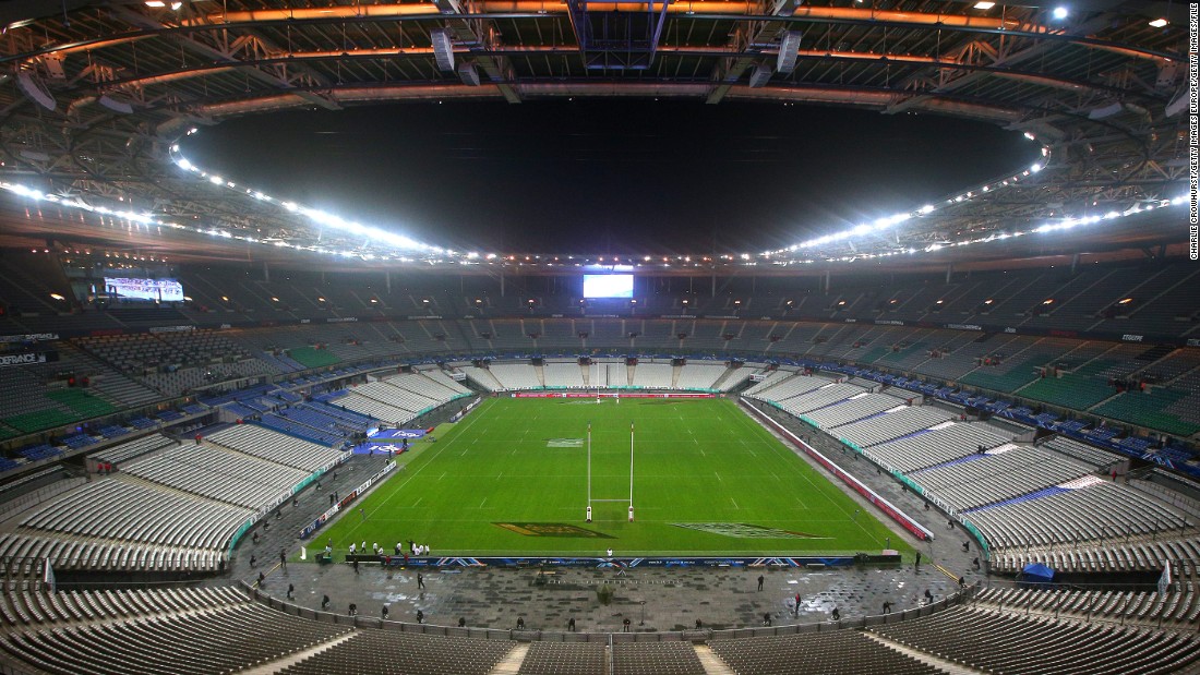 The 80,000-capacity ground, north of Paris in Saint-Denis, is the sixth largest in Europe. Also the host of soccer&#39;s 1998 World Cup, it will continue to host both sports after new French Rugby Federation president Bernard Laporte canceled his predecessor&#39;s plan to build a new $620 million stadium in Ris-Orangis, 35 km from the capital.