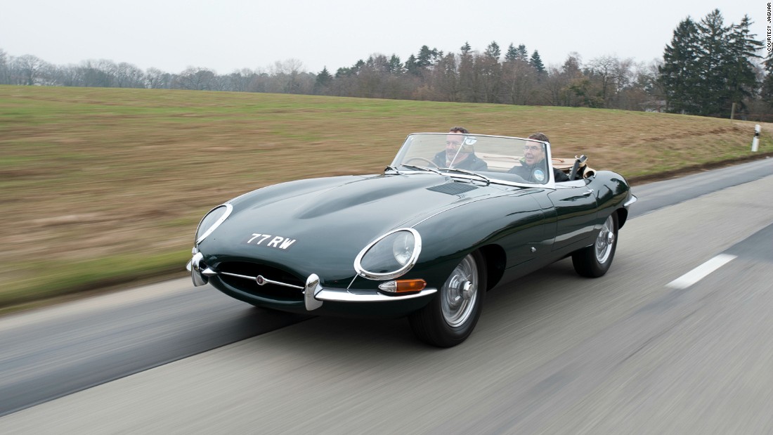 Aerodynamicist Malcolm Sayer was one of the first to apply the principles of aerodynamics to motor car design, used in Jaguar&#39;s elegant 1961 E-Type.