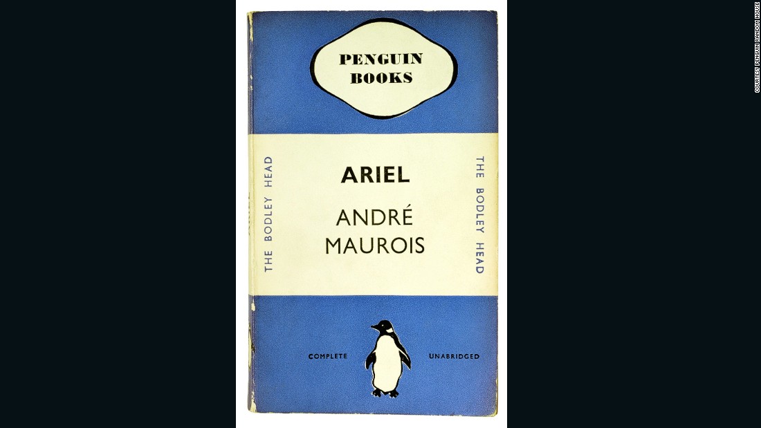 Penguin&#39;s classic covers originate from the publishing house&#39;s first book, &quot;Ariel,&quot; by André Maurois, published in 1935. It was designed by Penguin&#39;s first production manager, Edward Young. This was also the birth of the distinctive Penguin logo, which Young sketched using the penguins at London Zoo as models.&lt;br /&gt;