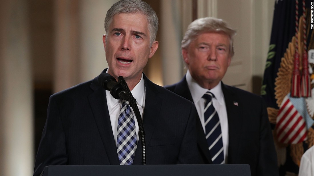 Neil Gorsuch: 'Do you really want me to rule the country ...