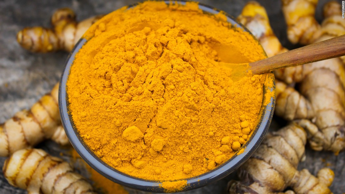 Turmeric is rich in antioxidants and has strong anti-inflammatory properties. 