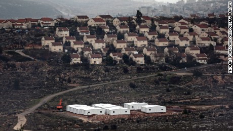 Building in the West Bank settlement blocs