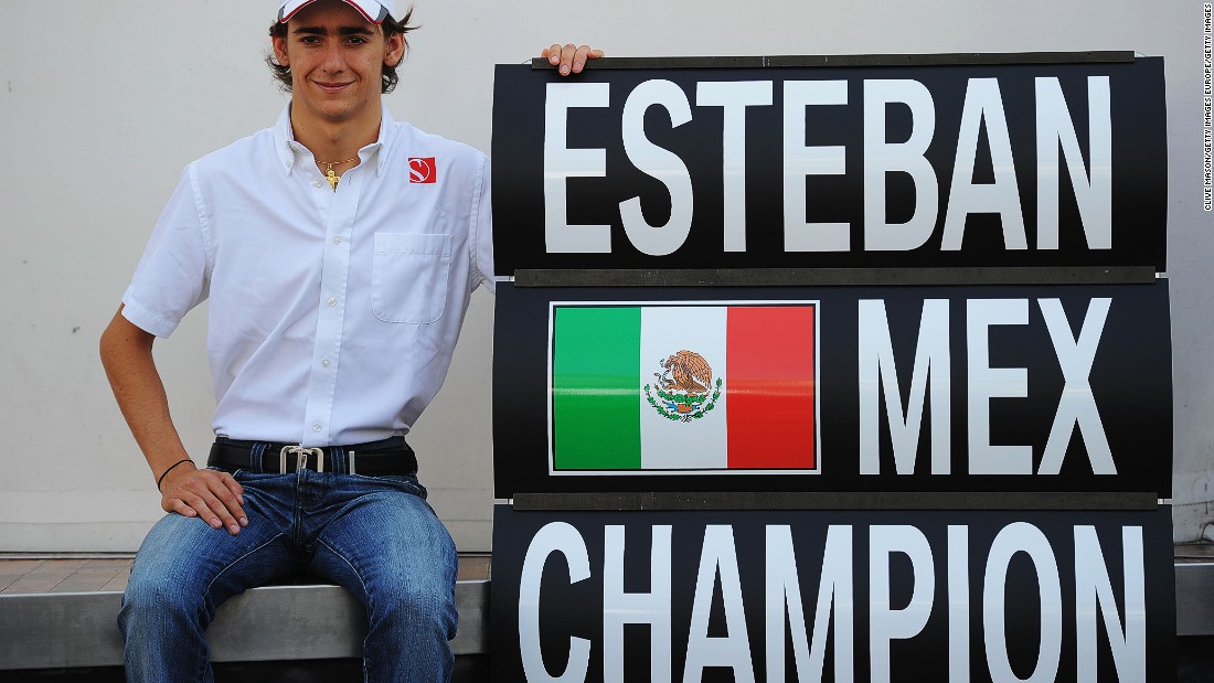 Gutierrez announced himself as a potential talent by winning the GP3 title -- one of Formula One&#39;s junior feeder series -- in 2010.