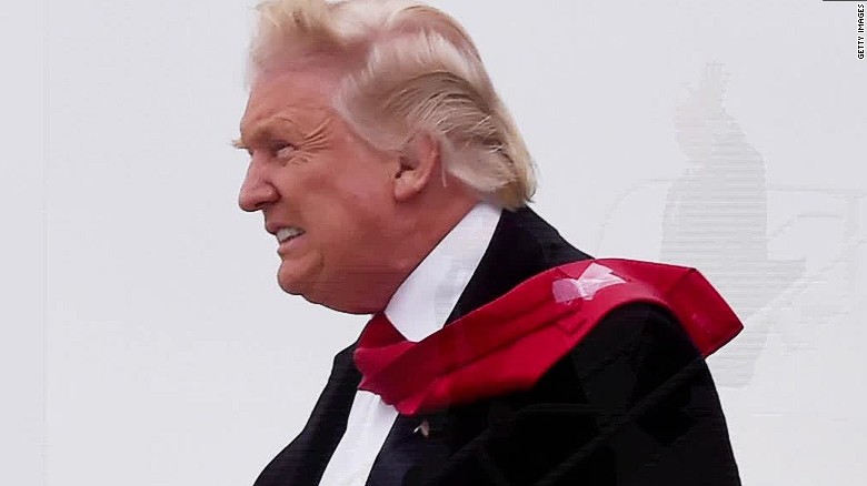 Why Does Trump Scotch Tape His Tie Cnn Video