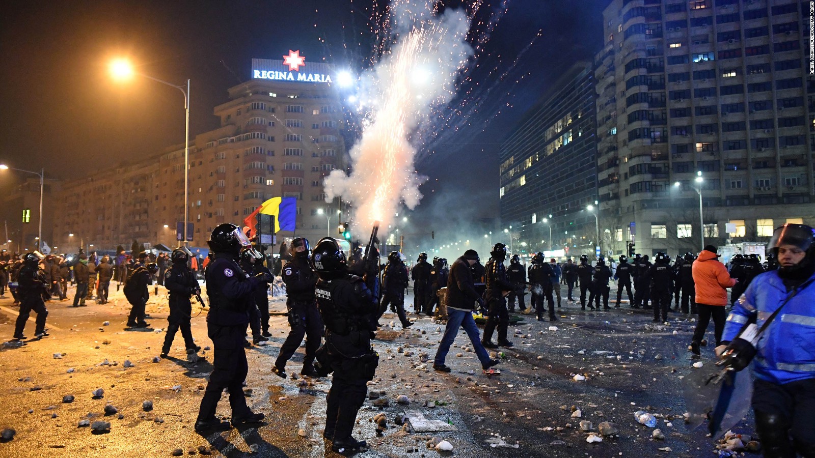 Romania Scraps Proposed Corruption Bill Amid Protests Cnn 9075