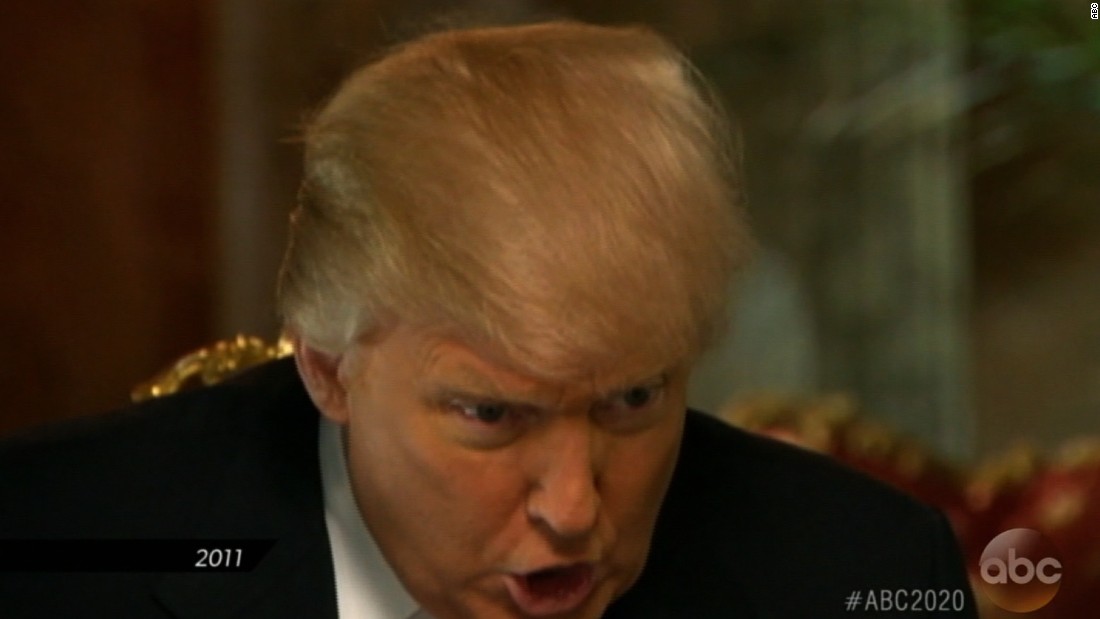 The Secret Behind Donald Trump S Hair Cnn Video