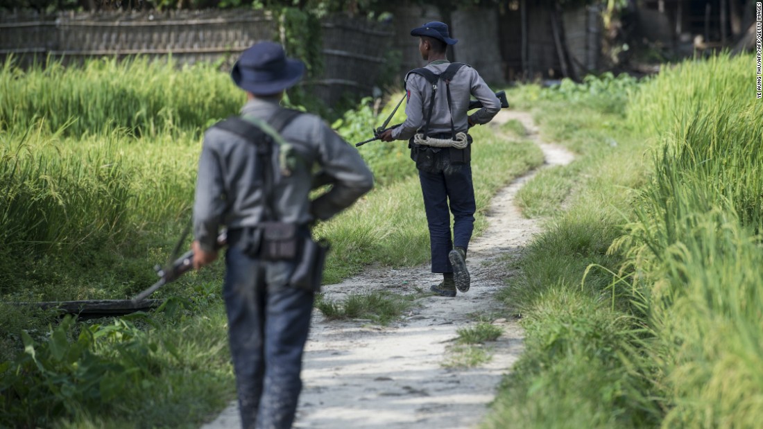 Police Killed In New Violence In Myanmars Rakhine State Cnn 