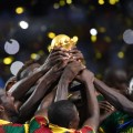 Cameroon win afcon tease trophy