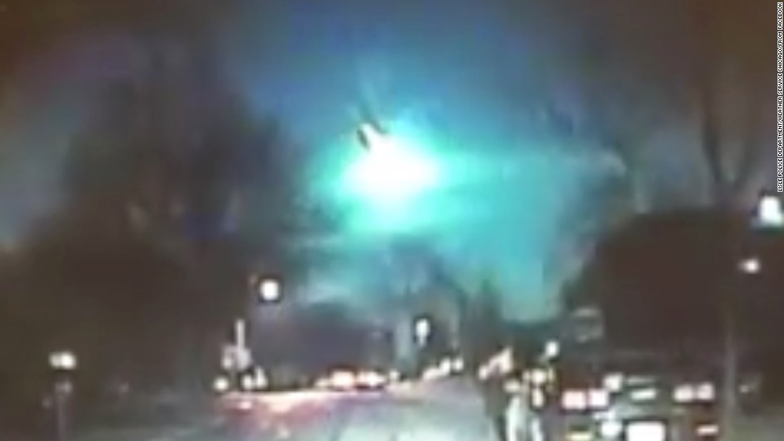 Meteor spotted over the Midwest CNN Video