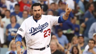 Adrian Gonzalez by Rob Tringali