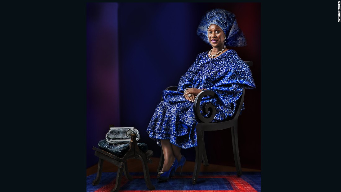 Born in Nigeria in 1964, the photographer&#39;s previous works have been exhibited in the Solomon R. Guggenheim Museum, as well as the Smithsonian Museum of Art.&lt;br /&gt;Pictured: Joke Silva