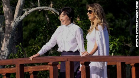 In Japan, Melania Trump kicks off a week of welcomes