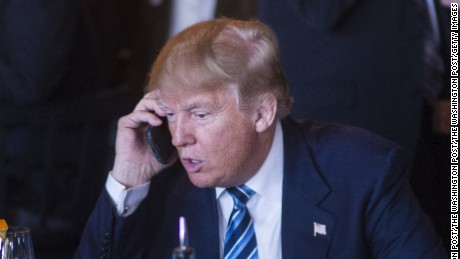 Security concerns over Trump's phone use