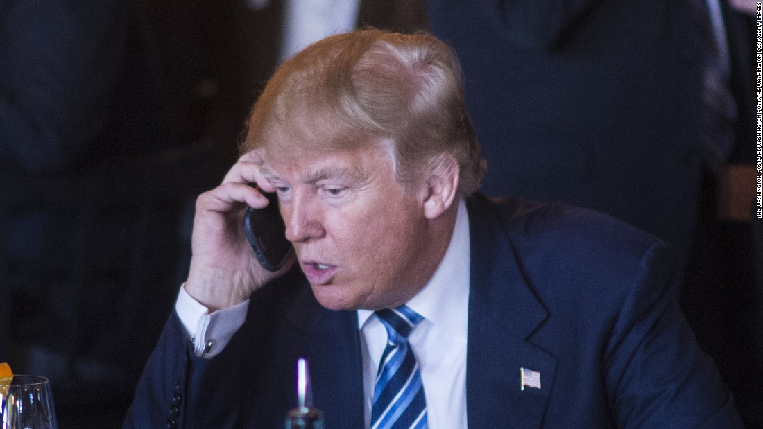 Trump ramps up personal cell phone use - CNNPolitics