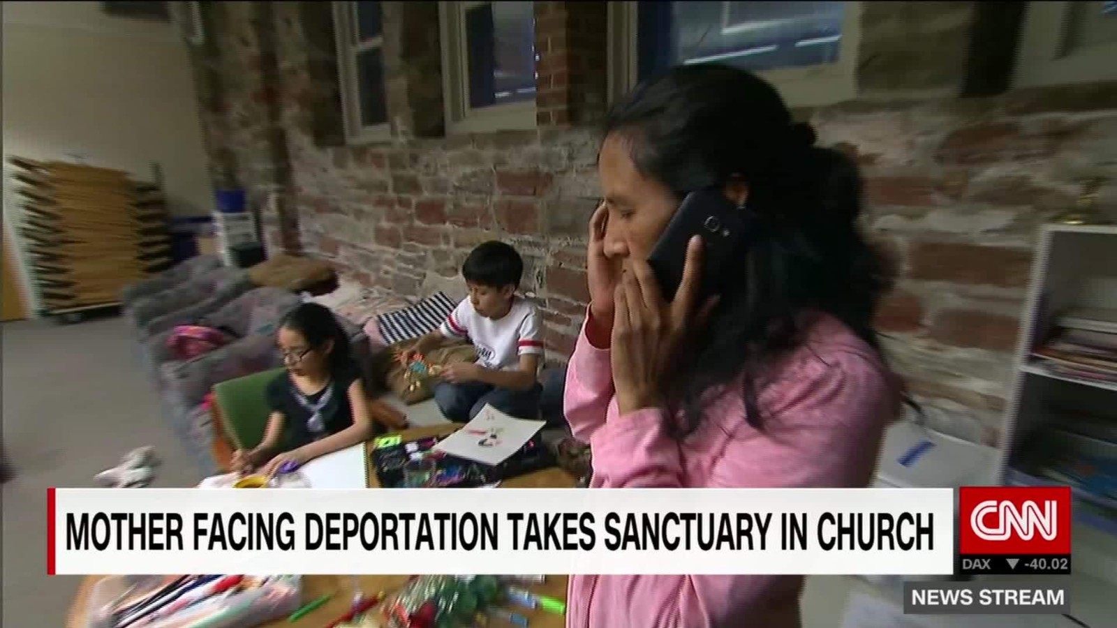 Mother Faces Deportation Takes Sanctuary Cnn Video
