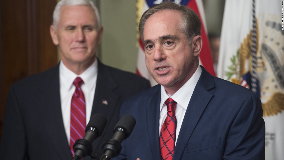 Pence watches David Shulkin, the new secretary of the Veterans Affairs Department, speak at his swearing-in ceremony on February 14. Shulkin was confirmed by &lt;a href=&quot;http://www.cnn.com/2017/02/13/politics/steven-mnuchin-senate-confirmation-vote-david-shulkin/&quot; target=&quot;_blank&quot;&gt;a unanimous vote&lt;/a&gt; in the Senate.