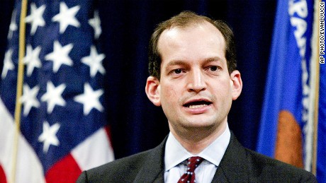 Trump Names First Hispanic Cabinet Pick Alexander Acosta