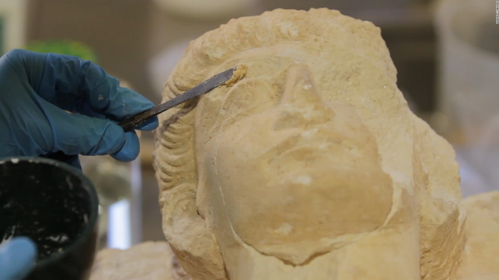 Palmyra treasures restored after ISIS hammer attack - CNN